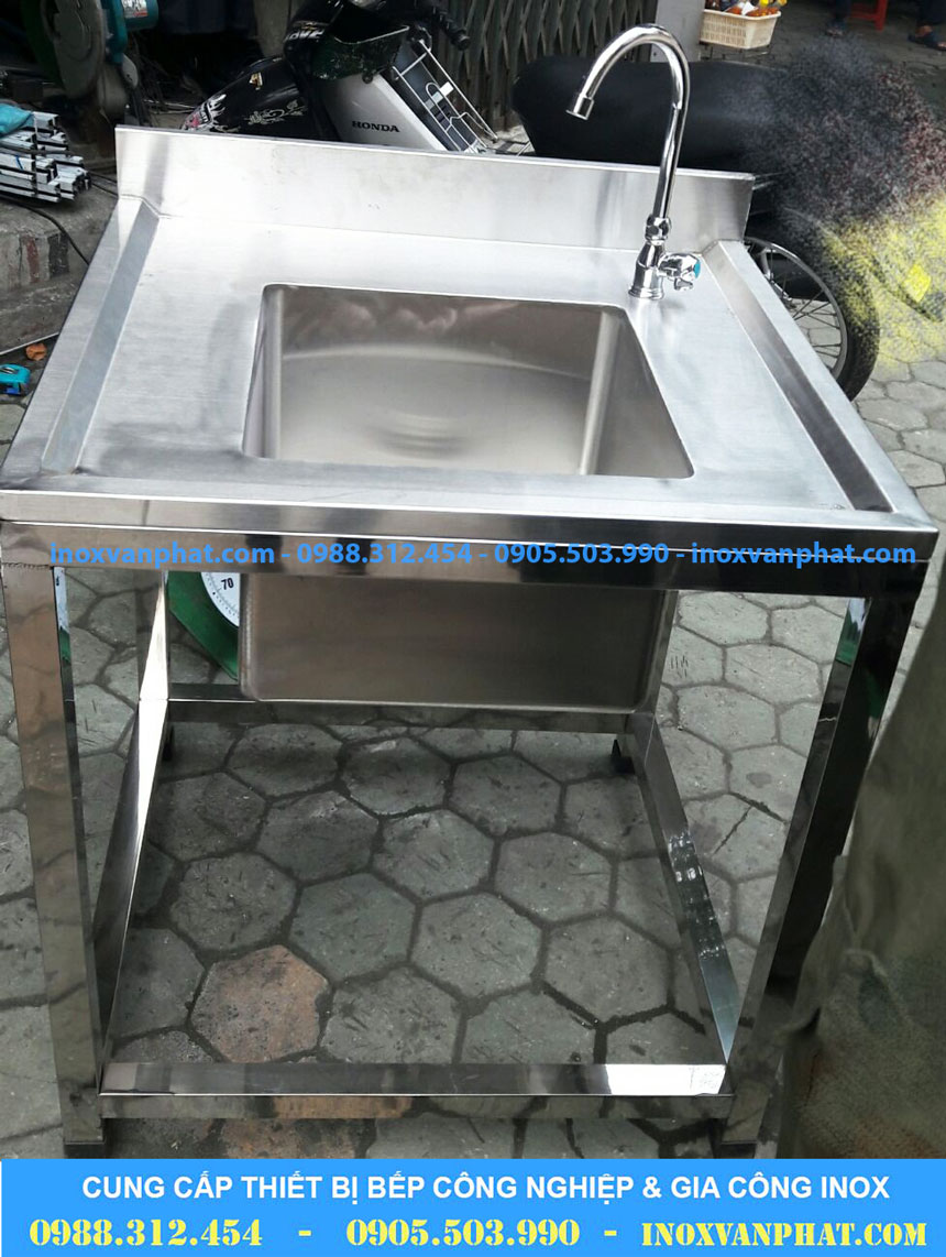 chậu inox công nghiệp