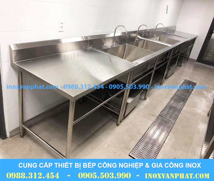 Bàn bếp inox chất lượng Bàn bếp inox chất lượng