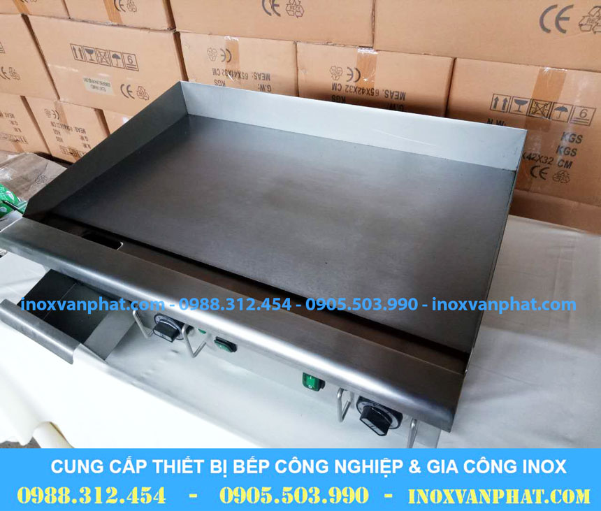 Bếp chiên bề mặt cung cấp tại Inox Vạn Phát