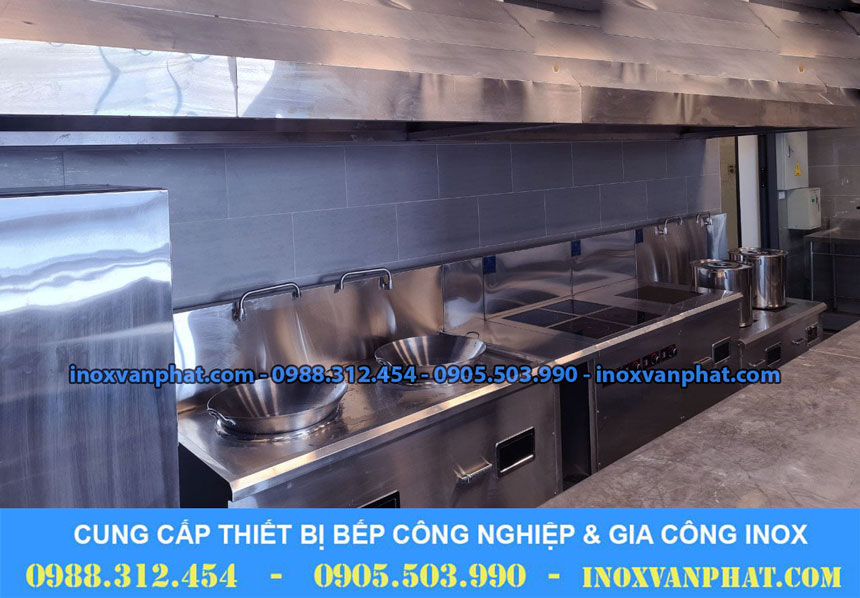 Bếp từ công nghiệp áp dụng tại các gian bếp