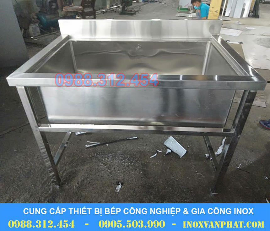 Chậu rửa đơn hộc lớn Chậu rửa đơn hộc lớn