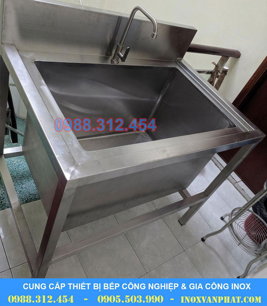 Chậu rửa đơn hộc lớn Chậu rửa đơn hộc lớn