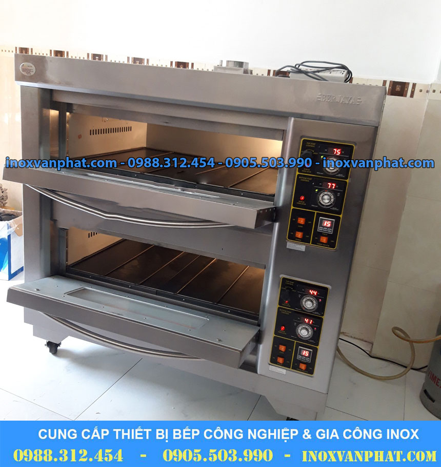 Lò nướng công nghiệp 2 tầng Lò nướng công nghiệp 2 tầng