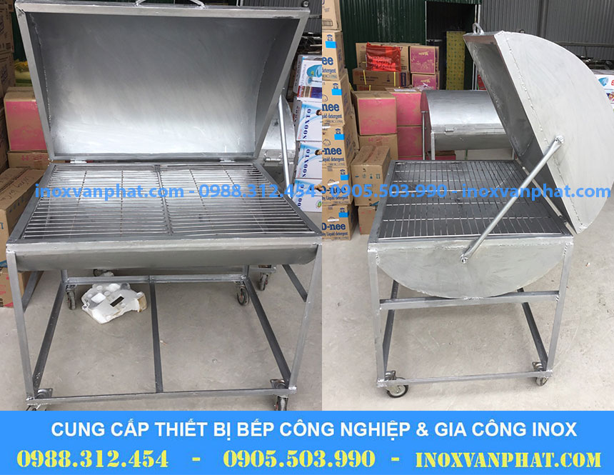 Lò nướng than inox cung cấp tại Inox Vạn Phát Lò nướng than inox cung cấp tại Inox Vạn Phát