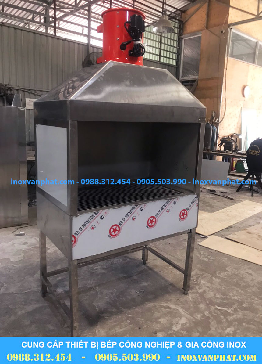Lò nướng than có quạt hút Lò nướng than có quạt hút