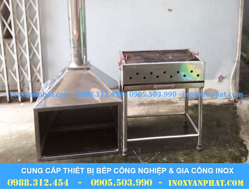 Lò nướng than sản xuất từ inox 304 cao cấp Lò nướng than sản xuất từ inox 304 cao cấp