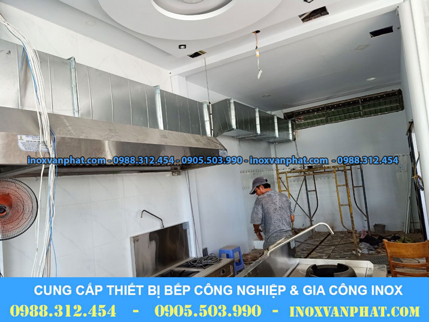Thi công hệ thống hút khói bởi Inox Vạn Phát Thi công hệ thống hút khói bởi Inox Vạn Phát