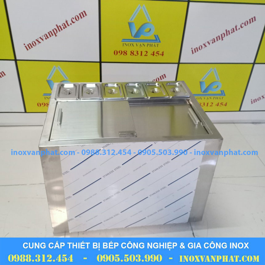 Thùng đá inox cung cấp tại Inox Vạn Phát Thùng đá inox cung cấp tại Inox Vạn Phát