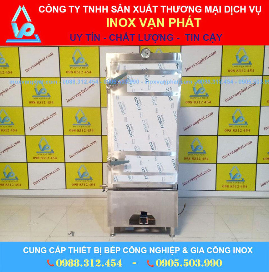 Tủ hấp cơm sản xuất từ inox 304 Tủ hấp cơm sản xuất từ inox 304